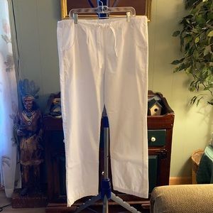 Landau for her drawstring waist scrub pants L tall